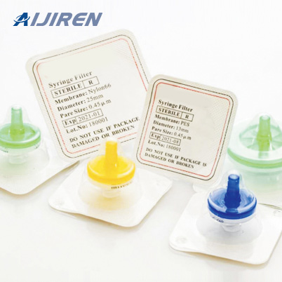 MCE Sterile Syringe Filter Materials International supplier